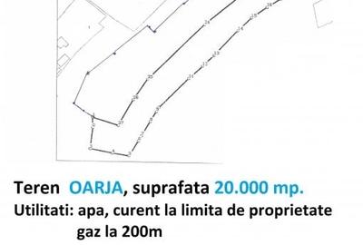 Teren Construcții intravilan de 10000 mp, în Oarja - 3