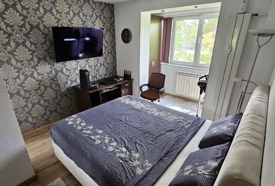 Apartament cu 3 camere semidecomandat, mobilat în Crângași