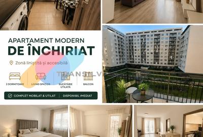 Apartament cu 3 camere semidecomandat, mobilat în Iris
