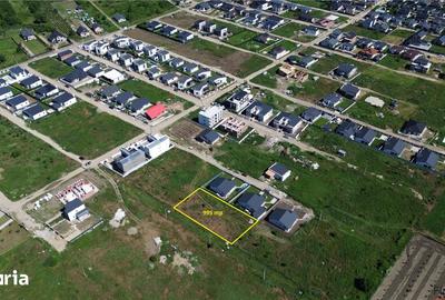 Teren de 995 mp, în Câmpineanca