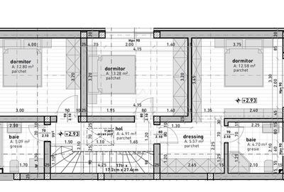 Duplex cu 5 camere cu Canalizare în Moșnița Nouă - 3