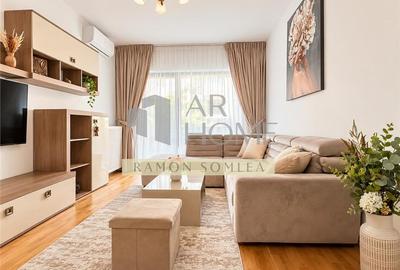 Apartament cu 2 camere decomandat, mobilat în Albert