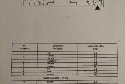 Apartament cu 3 camere semidecomandat în Alexandru cel Bun - 1