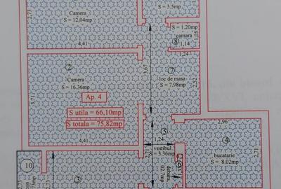 Apartament cu 3 camere în Central - 8