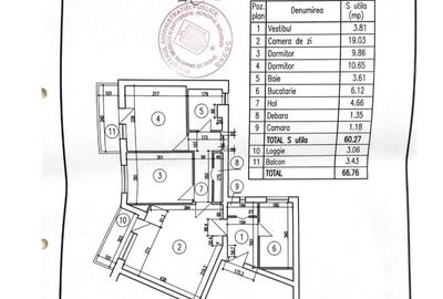 Apartament cu 3 camere semidecomandat în Tineretului - 7