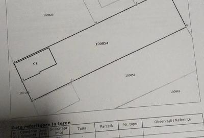 Casă cu Teren 1437 Mp în Central