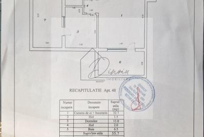 Apartament cu 2 camere semidecomandat, mobilat în Central - 12