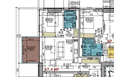 Apartament cu 2 camere în Floreasca - 15