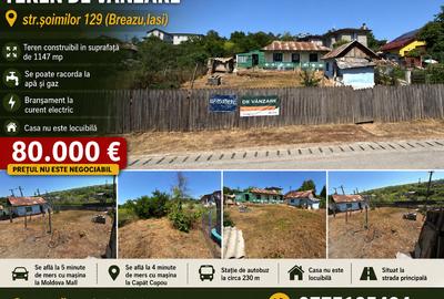 Teren Construcții intravilan de 1147 mp, în Breazu - 1