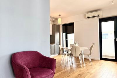 Apartament cu 2 camere semidecomandat, mobilat în Băneasa - 6