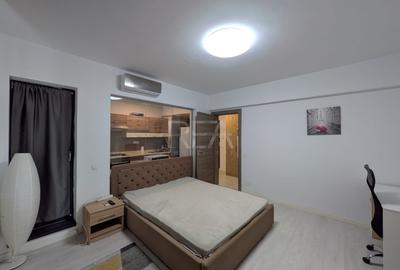 Garsonieră decomandată, mobilată în Lujerului