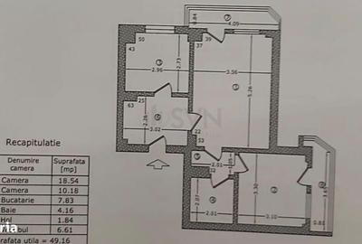 Apartament cu 2 camere semidecomandat în Obor