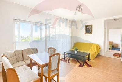 Apartament cu 2 camere semidecomandat, mobilat în Băneasa