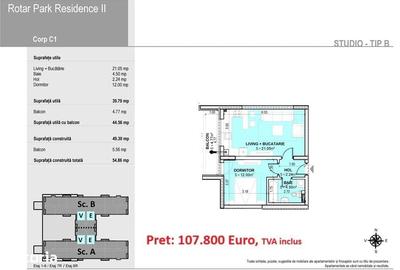 Apartament cu 2 camere în Militari - 3