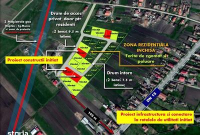 Teren de 500 mp, în Ernei