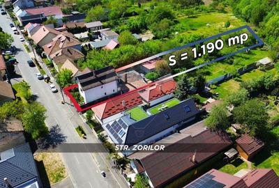 Casă cu 4 camere cu Teren 1190 Mp în Central