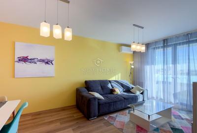 Apartament cu 2 camere semidecomandat, mobilat în Între Lacuri