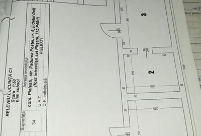 Casă cu 3 camere cu Teren 1064 Mp în Pielești