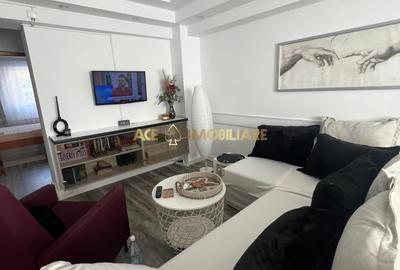 Apartament cu 3 camere semidecomandat, mobilat în Moșilor