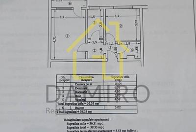 Apartament cu 2 camere decomandat în Doamna Ghica - 9