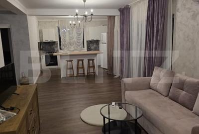 Apartament cu 3 camere semidecomandat, mobilat în Nord-Vest