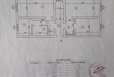Apartament cu 3 camere decomandat în Frumoasa - 4