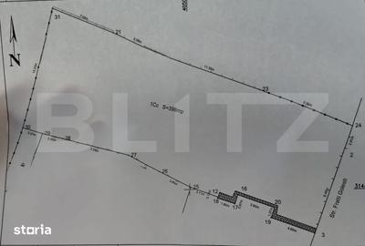 Teren de 398 mp, în Brazda lui Novac