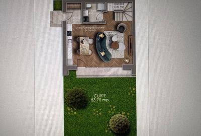Duplex cu 5 camere cu Canalizare în Odăi - 3