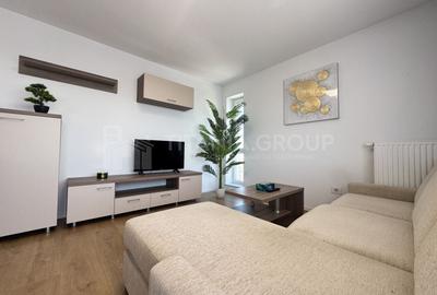 Apartament cu 2 camere semidecomandat, mobilat în Tractorul - 4