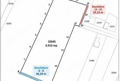 Teren de 6913 mp, în Smeeni
