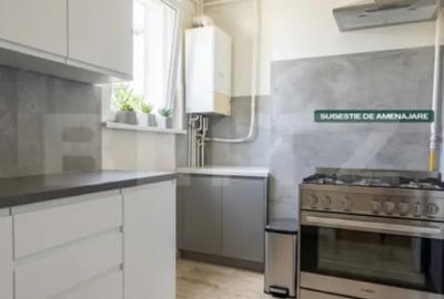 Apartament cu 3 camere decomandat în Central