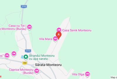Teren Construcții intravilan de 670 mp, în Sărata-Monteoru