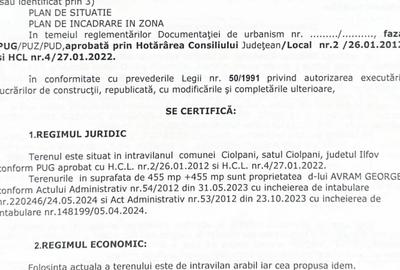 Teren de 455 mp, în Ciolpani - 3