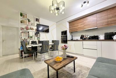 Apartament cu 2 camere semidecomandat, mobilat în Giroc