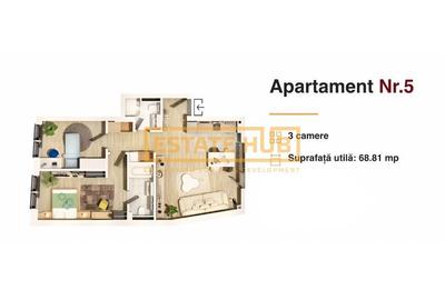 Apartament cu 3 camere semidecomandat în Grigorescu - 7