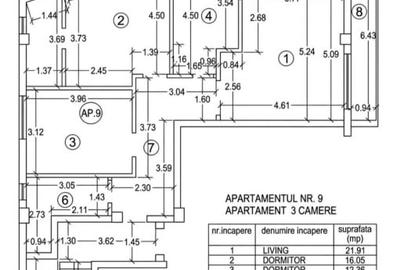 Apartament cu 3 camere decomandat în Bucureștii Noi - 15