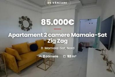 Apartament cu 2 camere decomandat în Central