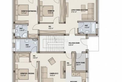 Apartament cu 3 camere decomandat în Moșnița Nouă - 4