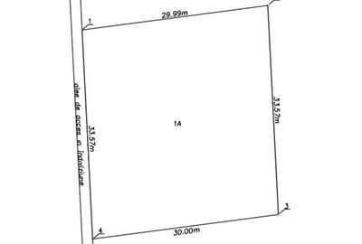 Teren Construcții intravilan de 1000 mp, în Costi - 2