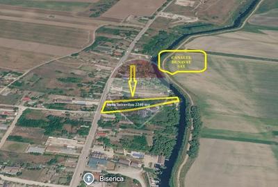 Teren de 2240 mp, în Murighiol