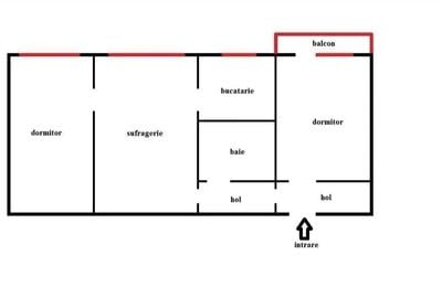 Apartament cu 3 camere în Tudor Vladimirescu - 1