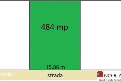 Teren de 484 mp, în Bucureștii Noi