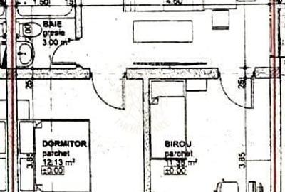 Apartament cu 3 camere în Calea Moldovei