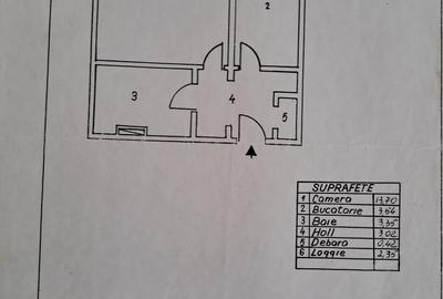 Garsonieră decomandată în Giurgiului