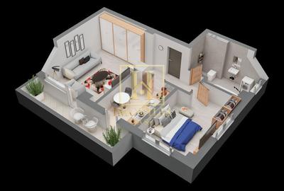 Apartament cu 2 camere decomandat în Dacia - 6