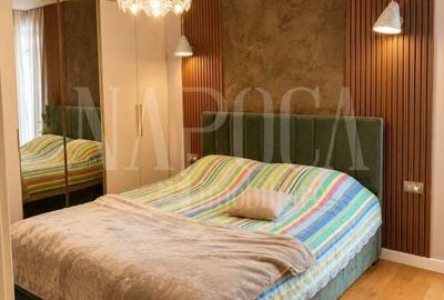 Penthouse cu 4 camere semidecomandat, mobilat în Gruia - 4