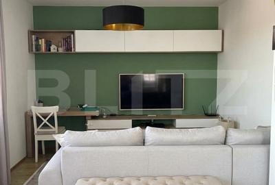 Apartament cu 3 camere semidecomandat, mobilat în Baciu