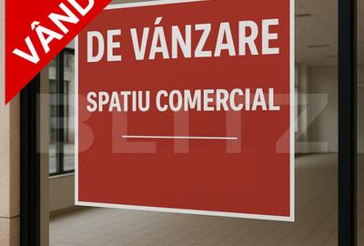 Spațiu comercial, de 22 mp, în Gării
