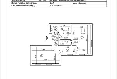 Apartament cu 2 camere în Grivița