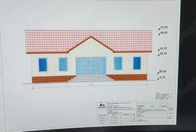 Casă cu 4 camere cu Teren 1000 Mp în Moșneni - 1